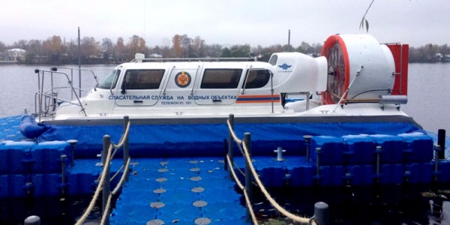 Спасательные катера-вездеходы впервые выйдут на Москву-реку