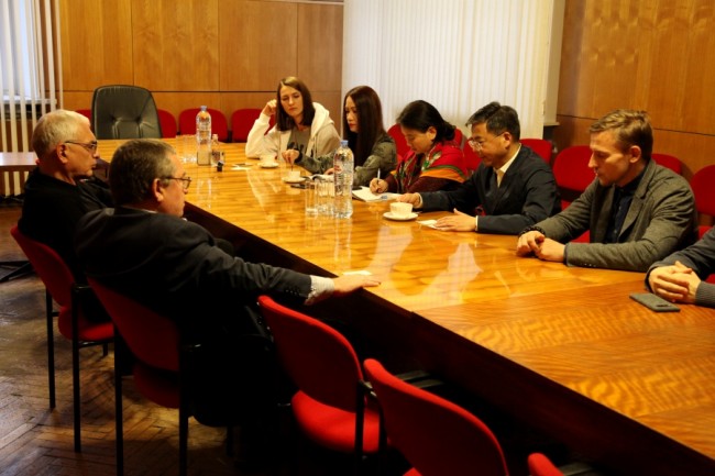 Китайская делегация посетила «Мосфильм»