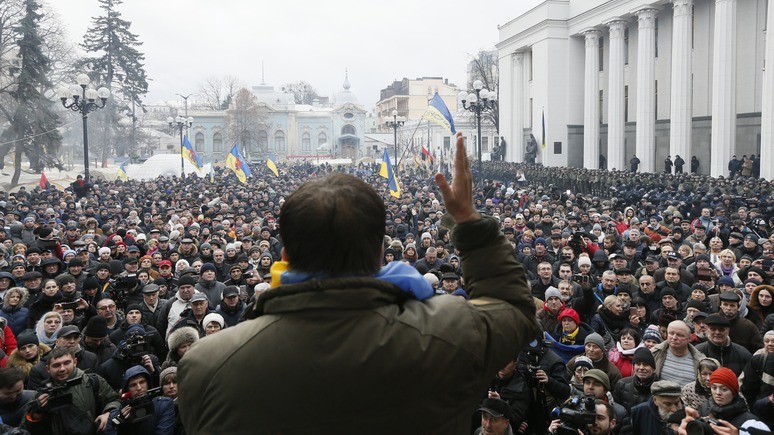 СТРАНА.ua: Саакашвили на свободе продемонстрировал слабость украинской власти