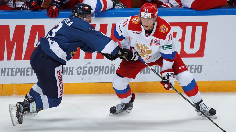 Yle: российские хоккеисты «задали трёпку» финским «львам»