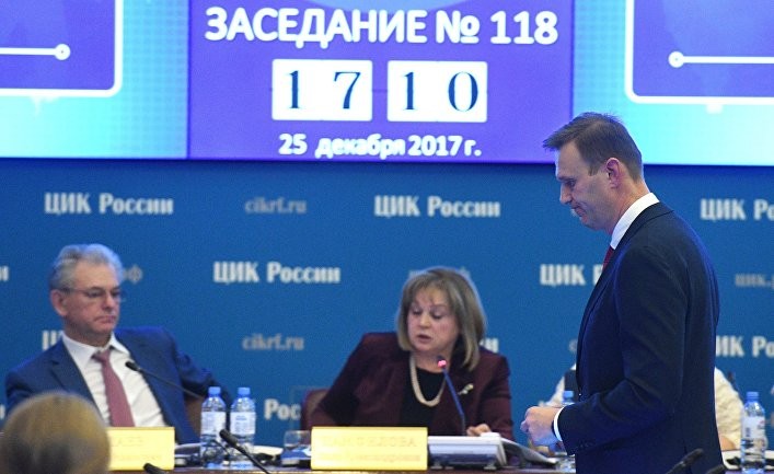 Навального не допустили до президентских выборов