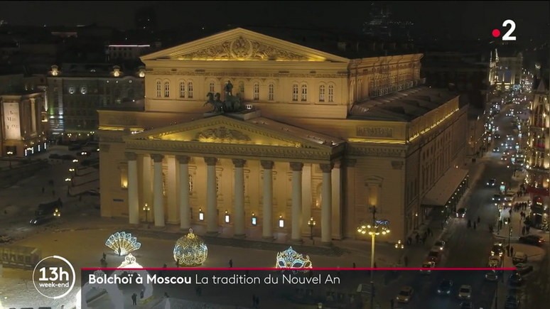 Русская новогодняя традиция — France 2 побывал на «Щелкунчике» в Большом театре