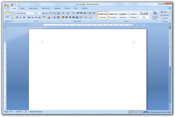 Как создать фирменный бланк с помощью Microsoft Office Word 2007